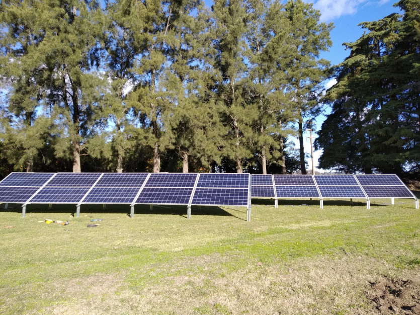 5 kw para reducir el consumo de esta finca en San Pedro, Buenos Aires