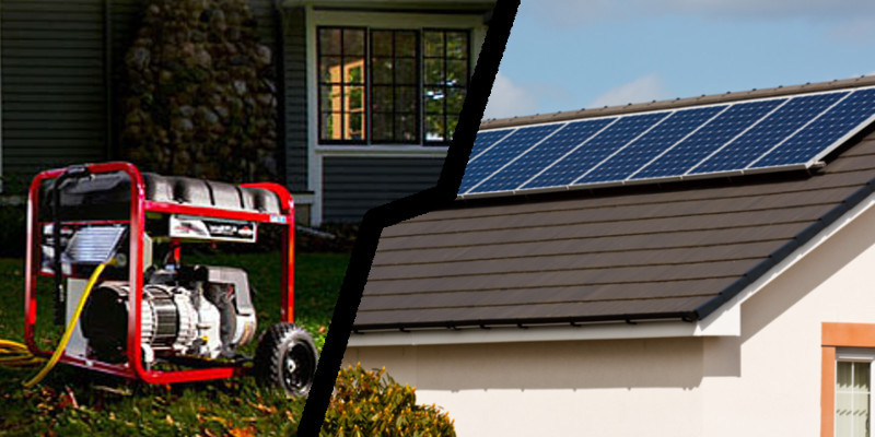 Energía Solar VS Grupo Electrógeno - Comparativo